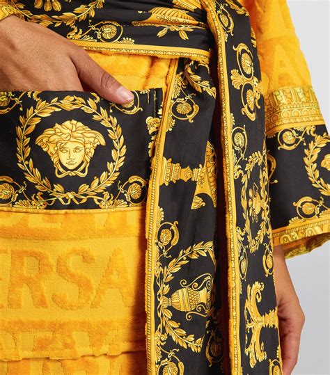 versace robe womens|Versace baroque robe.